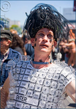 Keyboard Costume