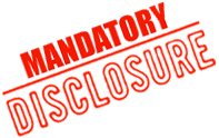 Mandatory Disclosure