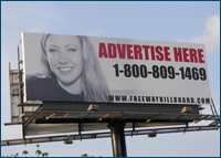 Advertise Here billboard