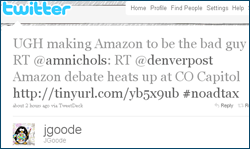 Media focuses on Amazon instead of the tax
