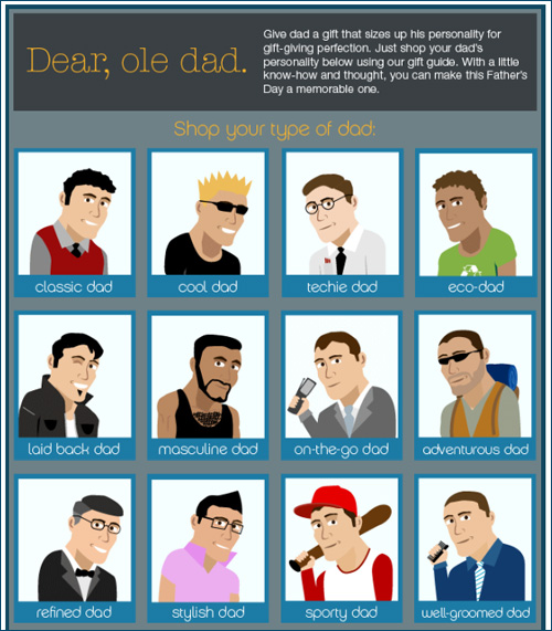 Choose Your Dad Type