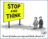 Stop and Think