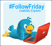Usability experts on Twitter