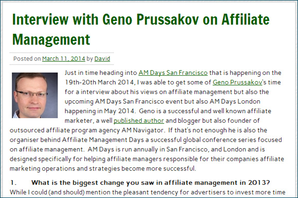 Prussakov interviewed