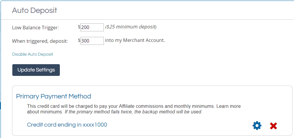 ShareASale affiliate program management