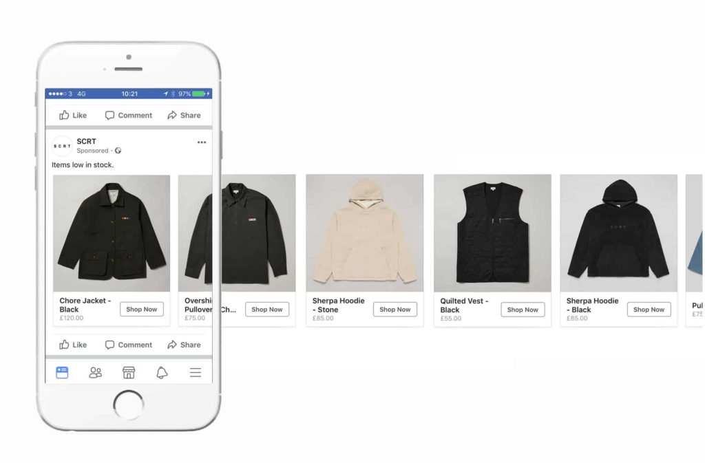 Facebook DPA Ads Slider