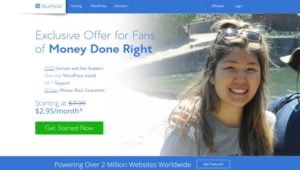 Co-branded affiliate landing page