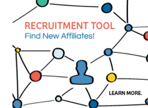 affiliate recruitment tool