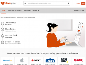 Online fundraising through CleverGiver